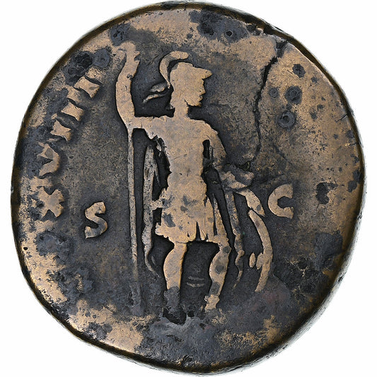 Marcus Aurelius,
Sestertius,
163-164