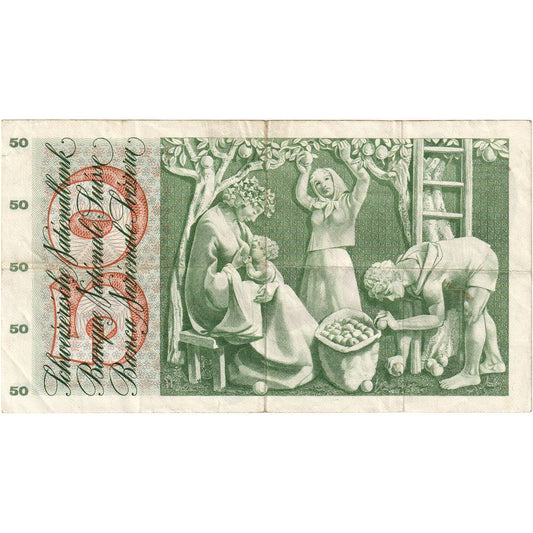 Švýcarsko,
50 Franken,
1969-01-15
