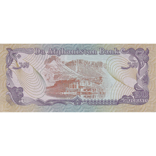 Afghánistán,
20 Afghánců,
1979