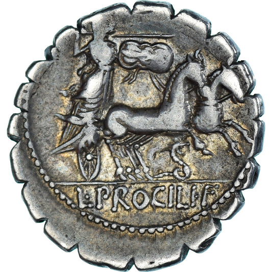 Mince, 
  
  Procilia, 
  
  Denár Serratus