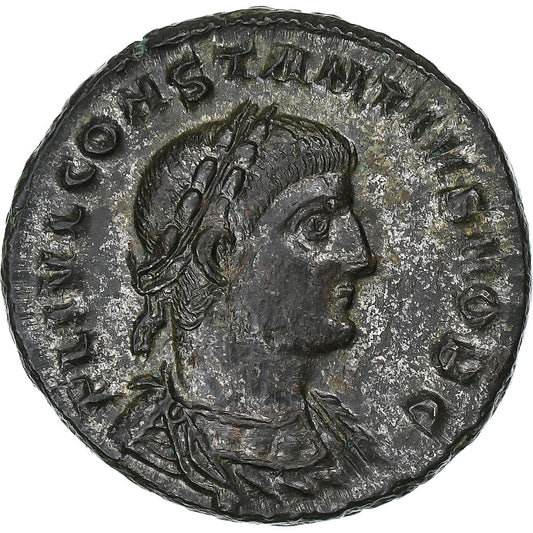Constantius II, 
  
  Follis, 
  
  326-328