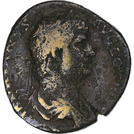 Hadrián, 
  
  Sestertius, 
  
  133-135