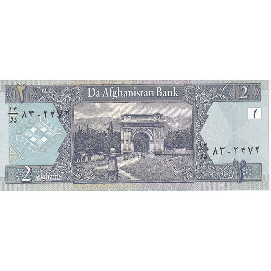 Afghánistán, 
  
  2 Afghánci, 
  
  2002