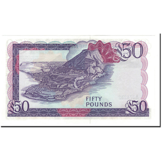 Bankovka, 
  
  Gibraltar, 
  
  50 liber